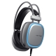 GH3 OEM Wired PC Gaming Headset with Adjustable Band Seven Lighting with Mic