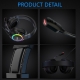 ZIDLI LH1 7.1 Virtual Surround Sound Gaming Headset RGB Light with Wire Control