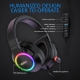 ZIDLI LH1 7.1 Virtual Surround Sound Gaming Headset RGB Light with Wire Control