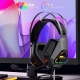 ZIDLI ZGH-01 2022 New Design Lightweight 7.1 Gaming Headset with Noise Cancellation Mic Cool RGB Light