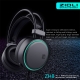 ZIDLI ZH8 Lightweight Private Design Gaming Headset PC Wired Gaming Headphones with Mars Green Light