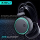 ZIDLI ZH8 Lightweight Private Design Gaming Headset PC Wired Gaming Headphones with Mars Green Light