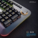 ZIDLI ZK9 2022 New Design Full Size Waterproof Gaming Mechanical Keyboard with RGB Light